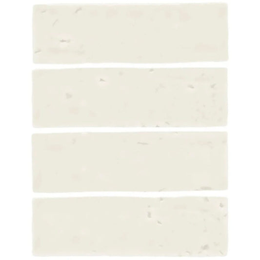 Nanda Tiles LAUREL CLAY ASPEN BONE BLINK. main image