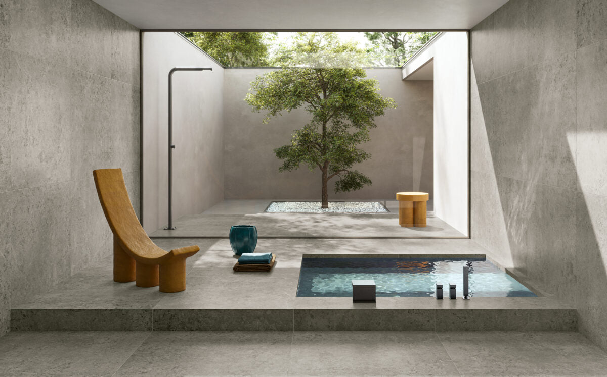 Serenissima & Cir CONCRETA TITANIO NAT.