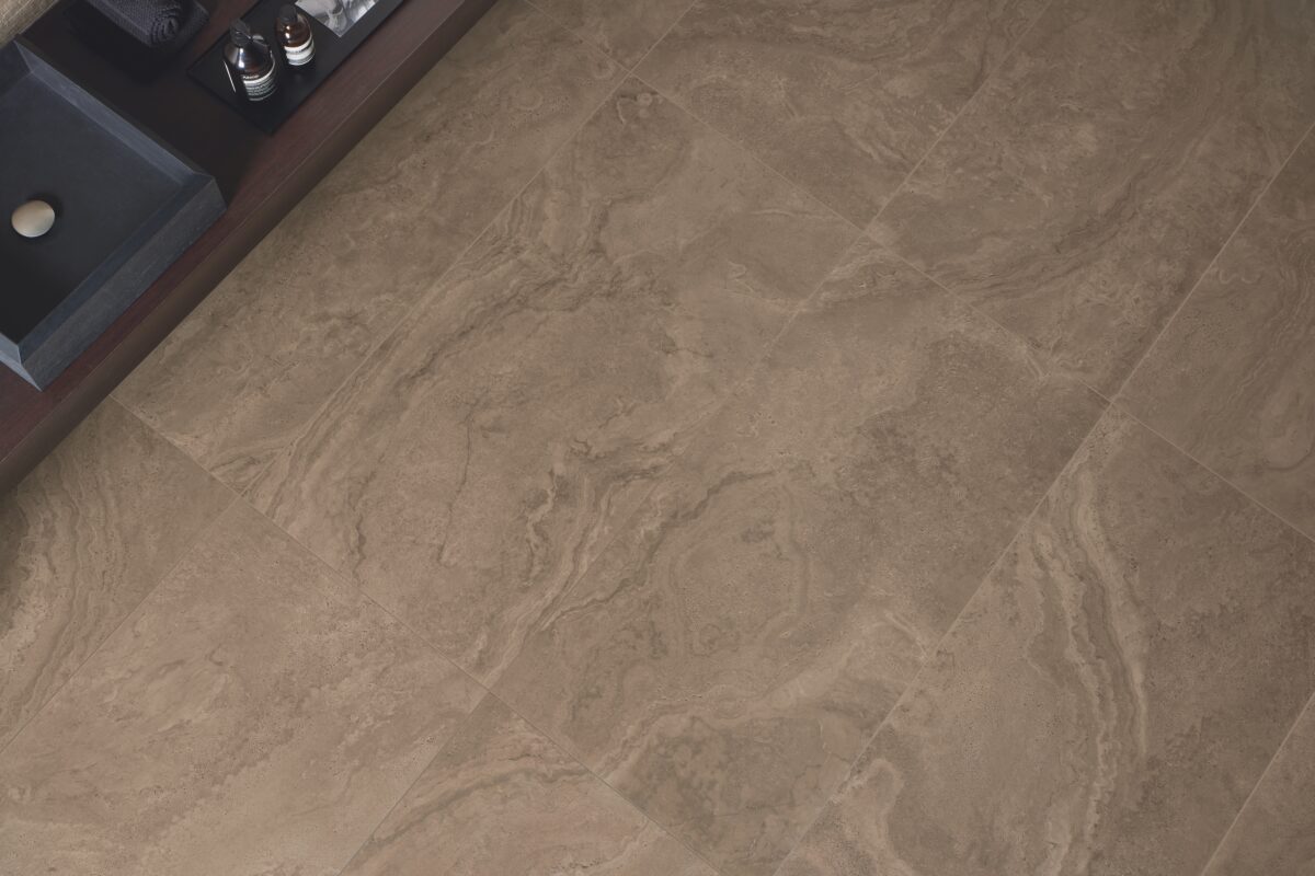 Provenza UNI. TRAVERTINE MINIMAL CHOCOLATE NAT.