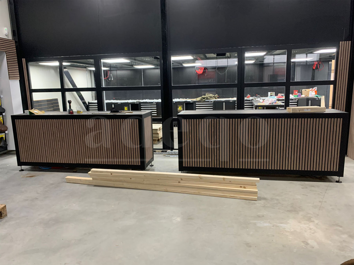 Akoestische wand panelen