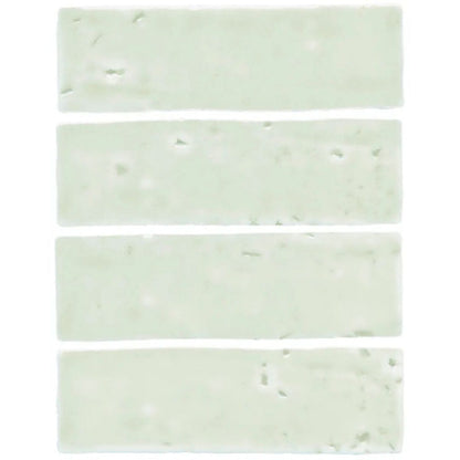 Nanda Tiles LAUREL CLAY SENECA GREEN BLINK. main image