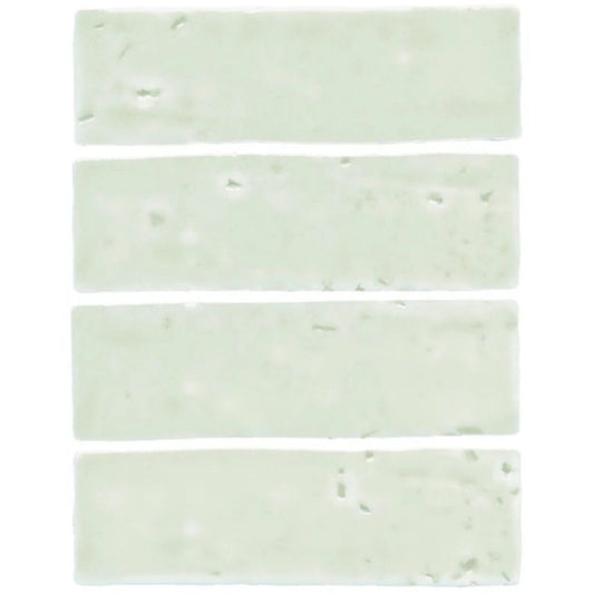 Nanda Tiles LAUREL CLAY SENECA GREEN BLINK. main image