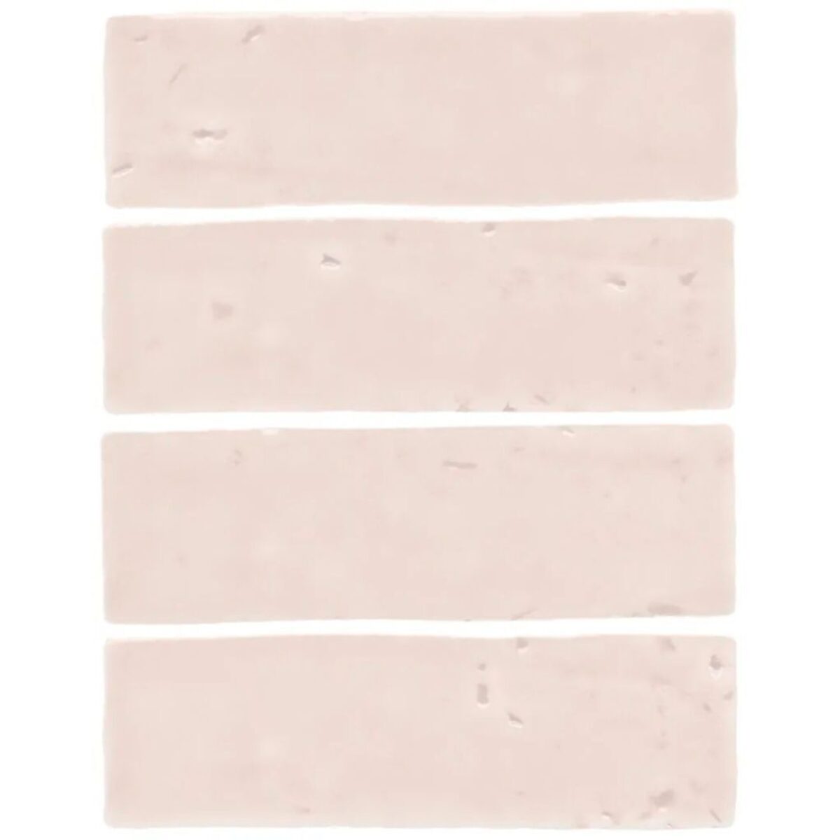 Nanda Tiles LAUREL CLAY SOFT PINK BLINK. main image