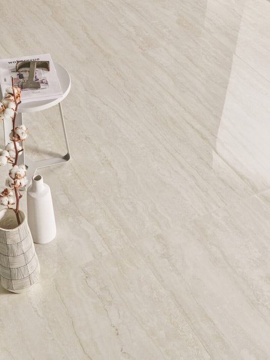 Provenza UNI. TRAVERTINE VEIN CUT WHITE LAP.